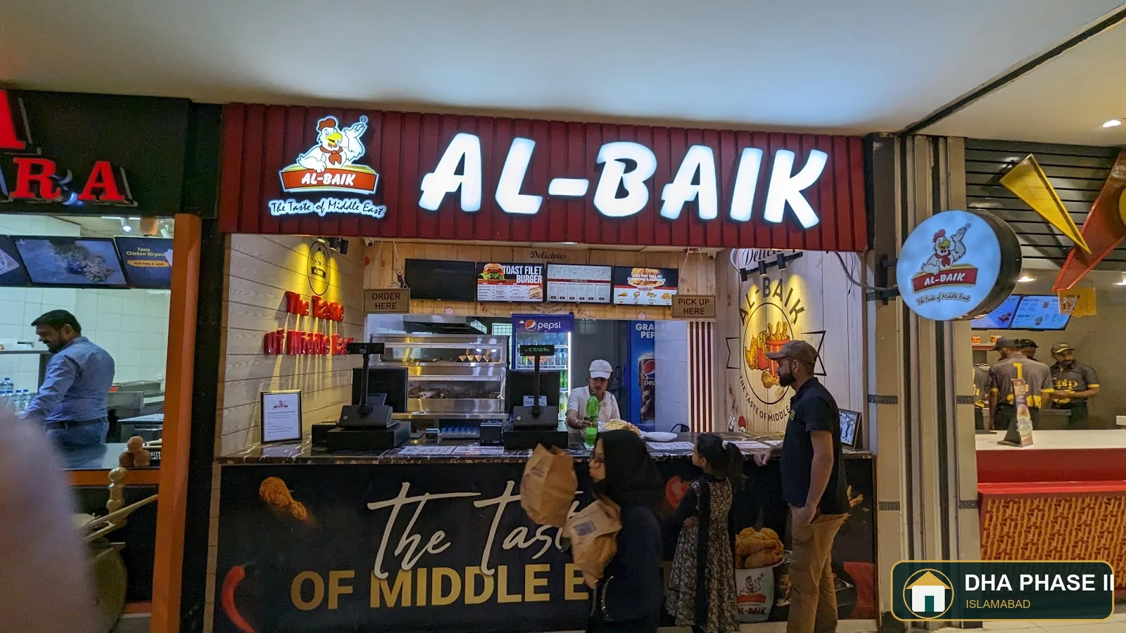 Al-baik in DHA Phase 2 Islamabad