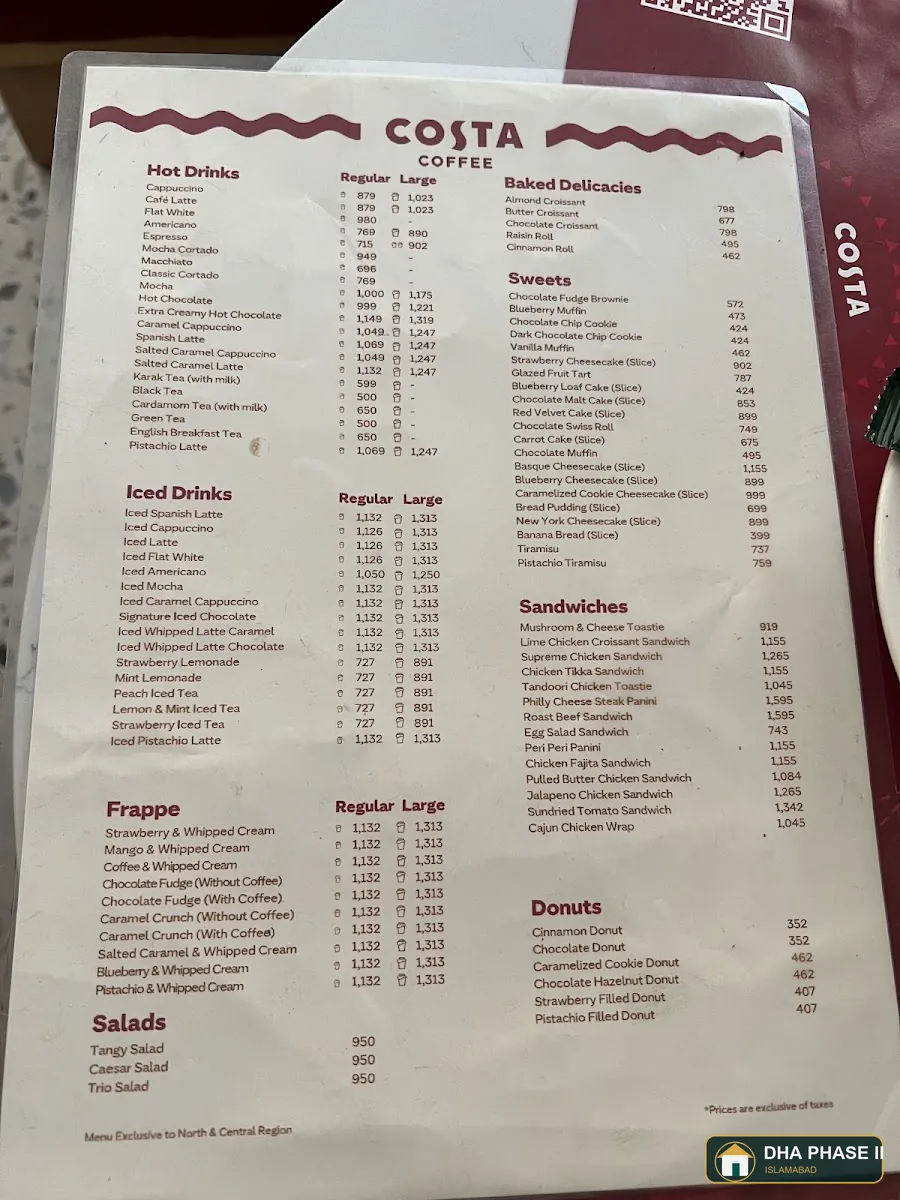 Costa Coffee in DHA Phase 2 Islamabad — photo 3