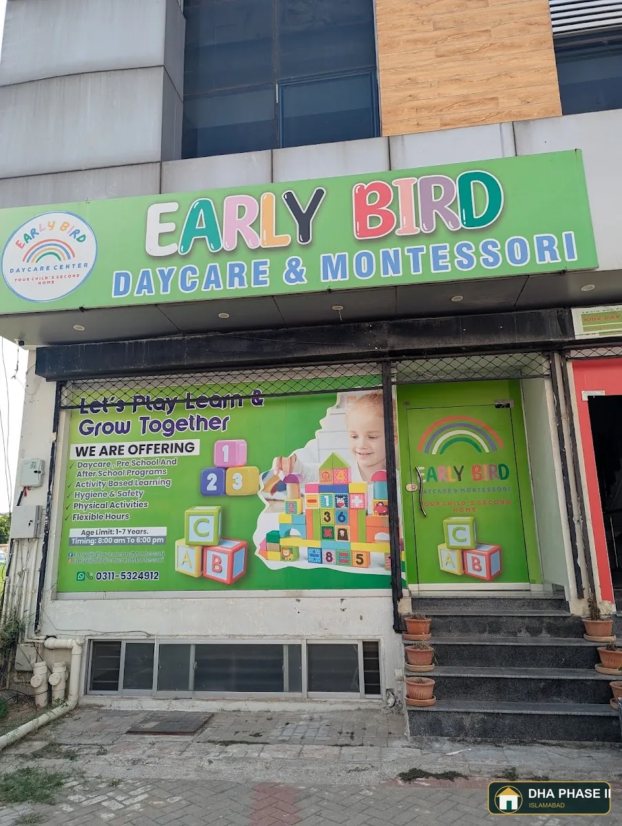 Early Bird Preschool and Daycare in DHA Phase 2 Islamabad