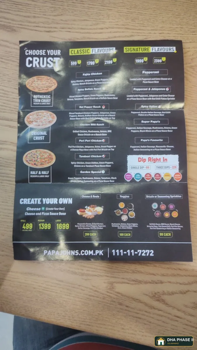 Papa Johns Pizza in DHA Phase 2 Islamabad — photo 2