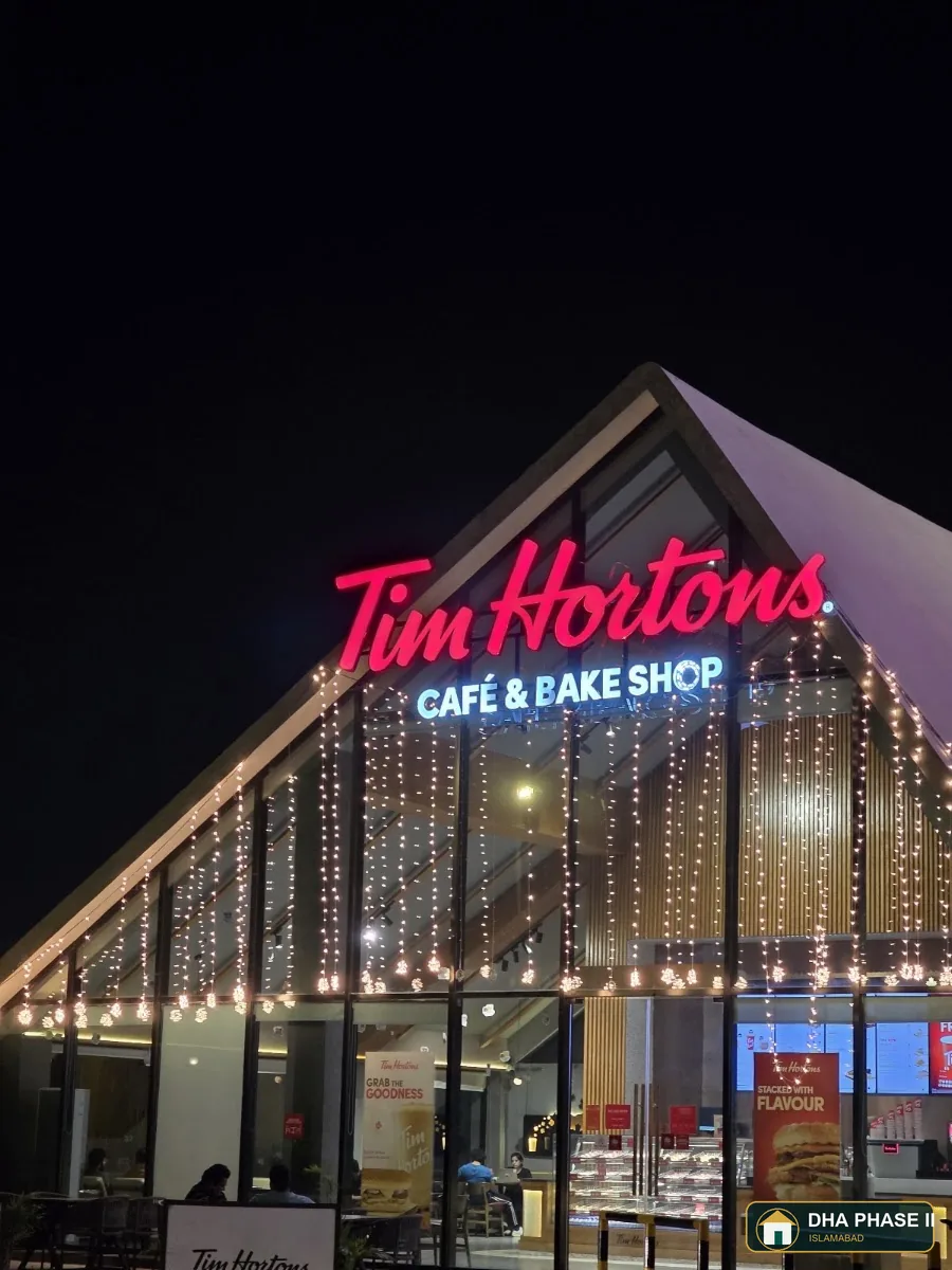 Tim Hortons in DHA Phase 2 Islamabad