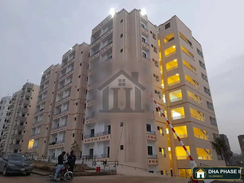 Brand New Two Bed With T. V Lounge Attach Washroom Good Location Block 14 3rd Floor