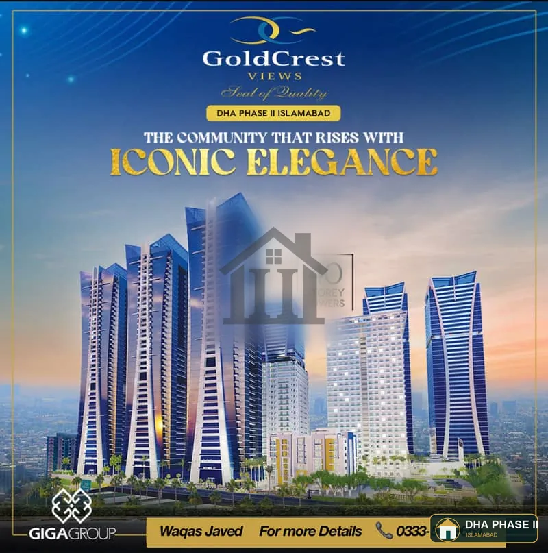 Most Specious &Amp Amp  Luxury Goldcrest Highlife-III 3 Bedrooms Apartment Margalla View Rooftop Swimming Pool Near Giga Mall Dha Phase 2 Islamabad