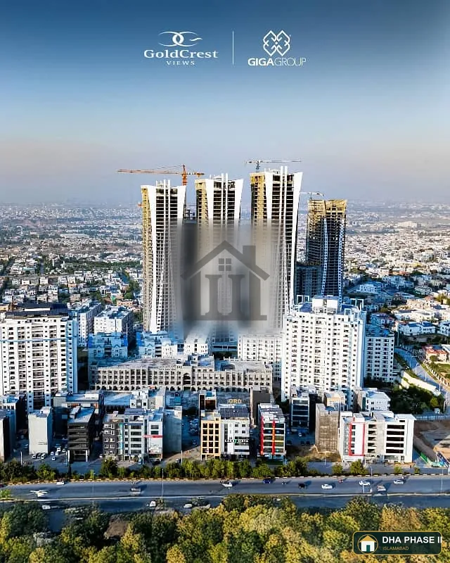 Most Luxury Goldcrest Two Bedrooms Apartment Rooftop Swimming Pool Near Giga Mall Dha Phase 2 Islamabad