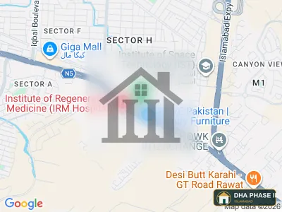 4.24 Kanal Premium Commercial Plot Direct GT Road Front Sector H, DHA Phase 2 Near Giga Mall image 1