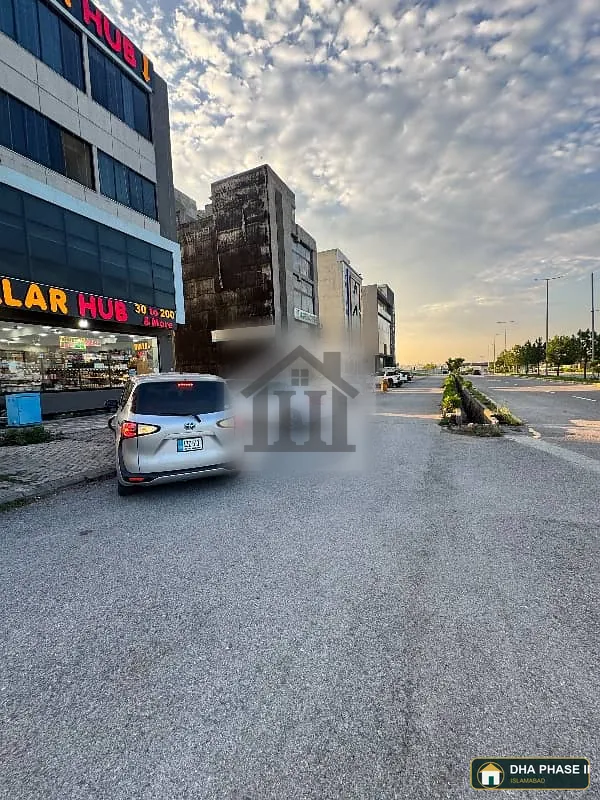 4 Marla Back Open Commercial Plot For Sale Near Askari Tower 1 Gate 10 Solid Land image 1