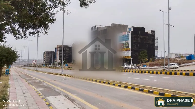 08 Marla Commercial Plot On Main Tipu Boulevard Sector D, DHA Phase 2, Islamabad image 1