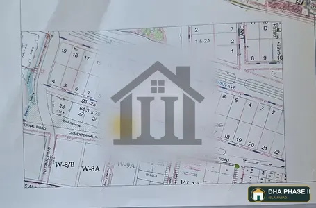 1.21 Kanal Corner Plot   5 Marla Extra Land Paid   Map Approved   Table Top Location   DHA Phase 2 Sector A