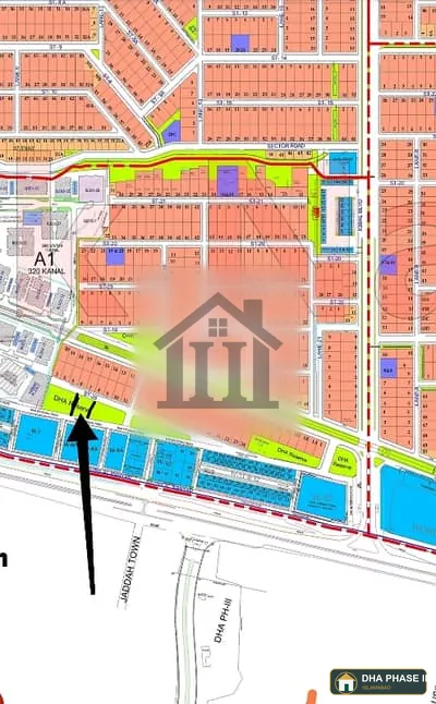 1 Kanal Plot No 27. Street 25. Sector A. DHA 2. Isb image 1