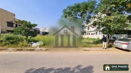 1 Kanal Prime Location South-Facing Level Plot Near To Boulevard, Sector C Dha Phase 2 Islamabad image 1