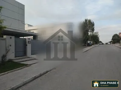 1 kanal South Face Level Plot For Sale IN Sector D DHA Phase 2 Islamabad: image 1