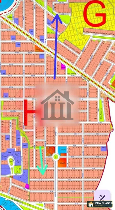 1 Kanal Corner Residential Plot for Sale DHA Phase 2, Sector G, Islamabad