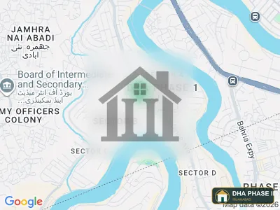 500 Sq Yards Plot For Sale In SECTOR G DHA Phase 2 Islamabad,   Near GIGA MALL, GT ROAD