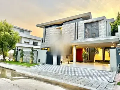 Smoke Grey Designer 1 Kanal House for Sale in DHA Phase 2 Islamabad