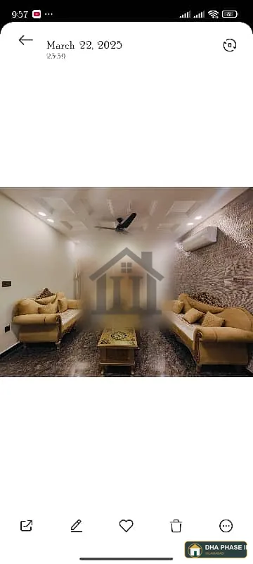 1 Kanal Fully Furnished Upper Portion For Rent